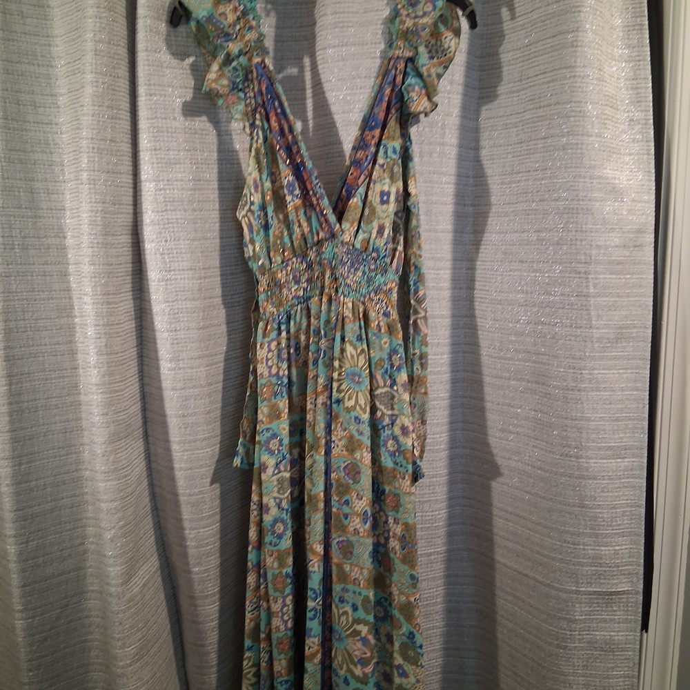 Floral Bohemian Maxi Dress